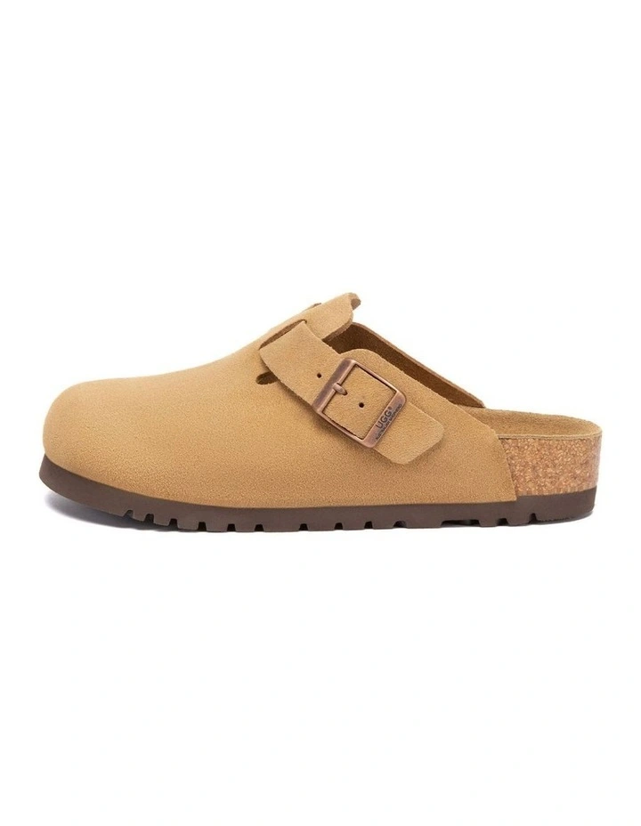 Australian Shepherd UGG Berrin Suede Buckle Clogs image 4