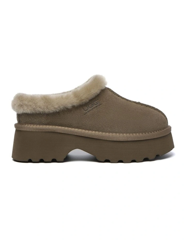 Australian Shepherd UGG Adrian Platform Slippers image 1