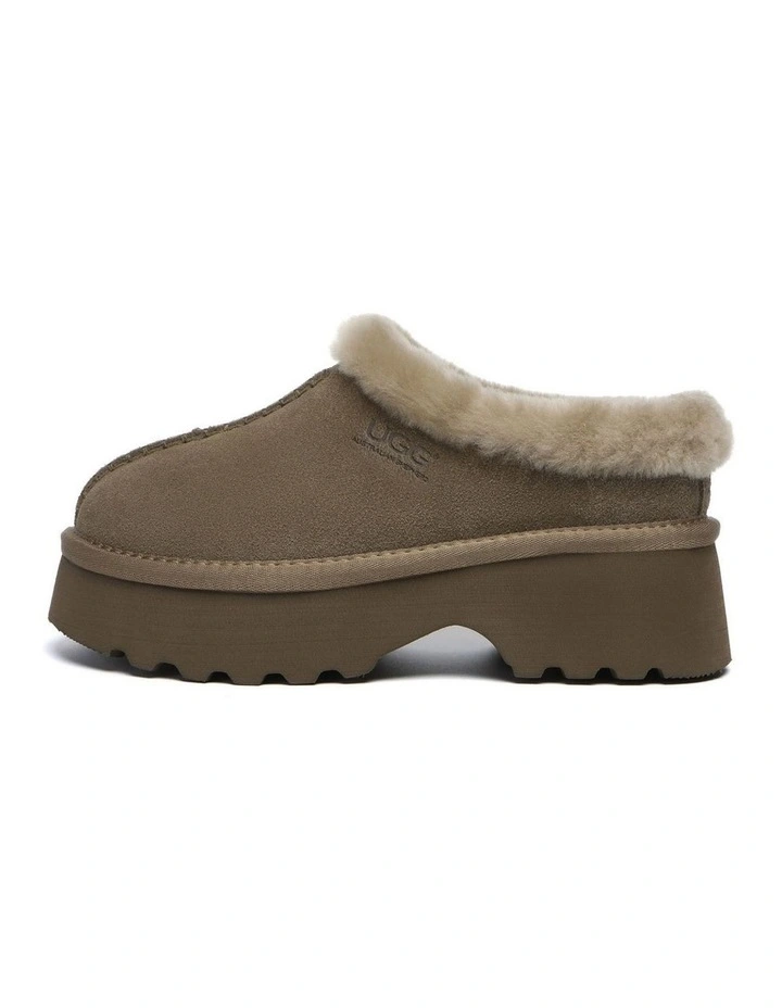 Australian Shepherd UGG Adrian Platform Slippers image 4