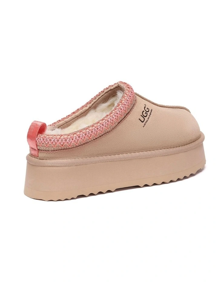 Australian Shepherd UGG Tazzy Tay Platform Slippers image 3