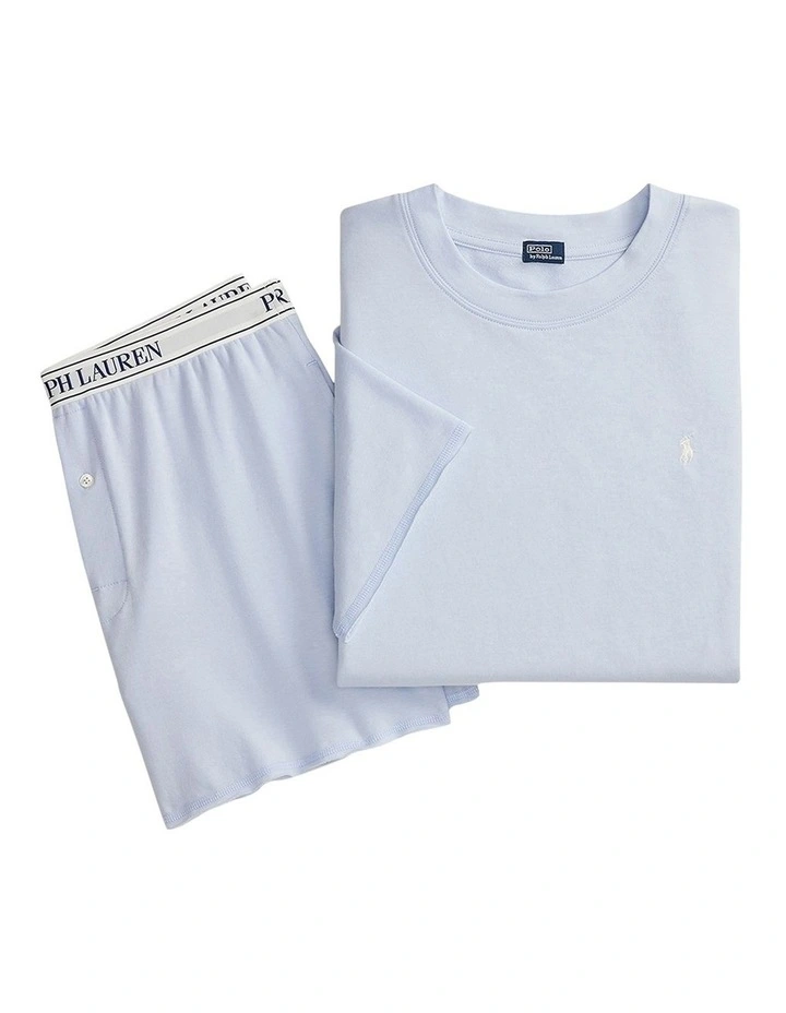 Club Terry Cotton Tee & Boxer Short Pyjama Set image 7