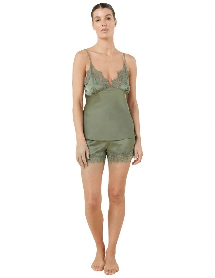 Heather Silky Satin Cami and Short Set image 1