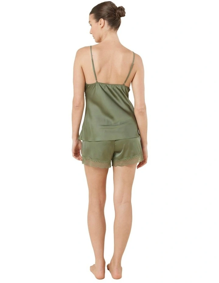 Heather Silky Satin Cami and Short Set image 2