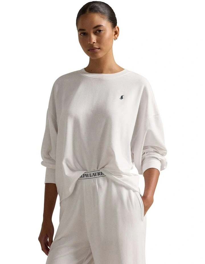 Club Terry Long Sleeve Cotton Jersey Pyjama Set image 1