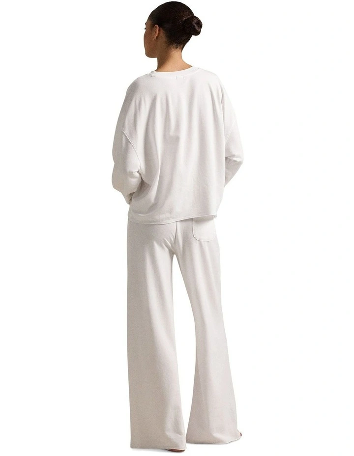 Club Terry Long Sleeve Cotton Jersey Pyjama Set image 2