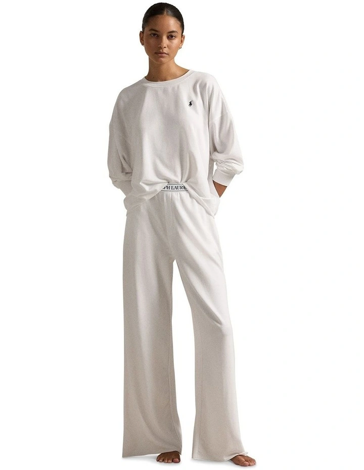Club Terry Long Sleeve Cotton Jersey Pyjama Set image 3