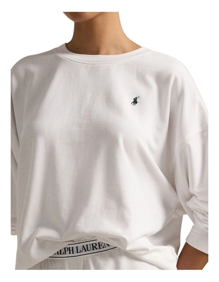 Club Terry Long Sleeve Cotton Jersey Pyjama Set image 4