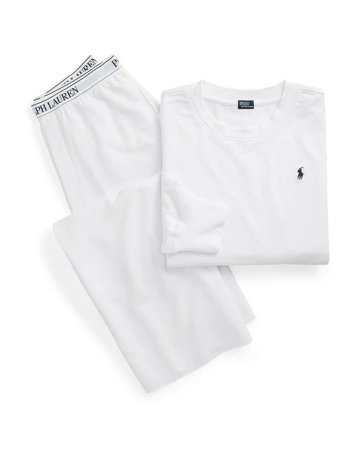 Club Terry Long Sleeve Cotton Jersey Pyjama Set image 6