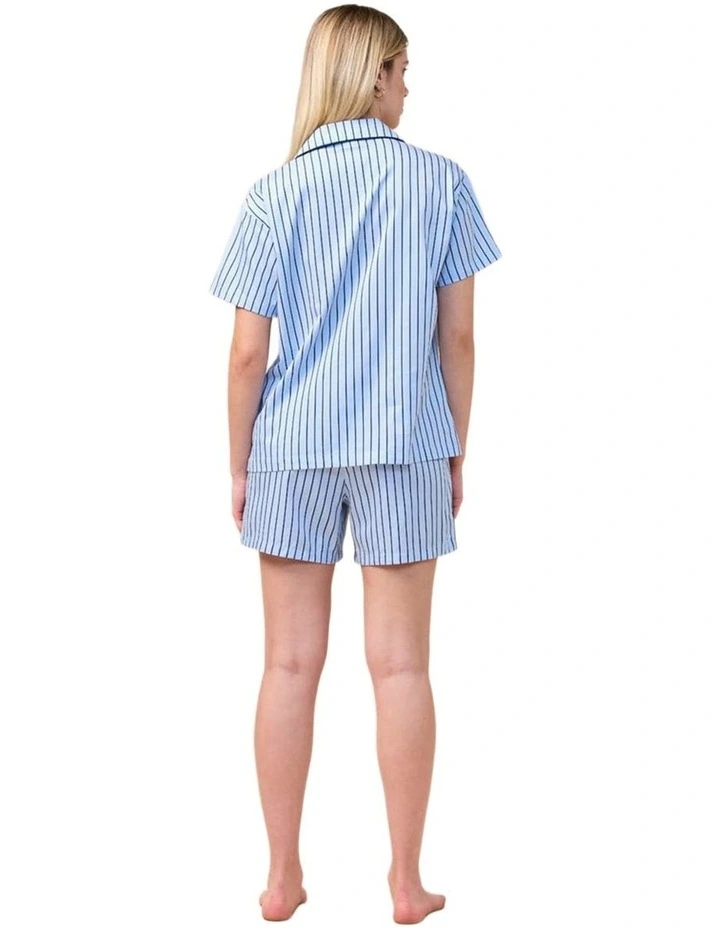 Poppy Stripe Short PJ Set image 2