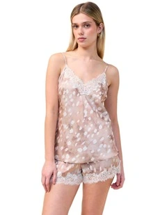 Fawn Brown Spot Cami and Short