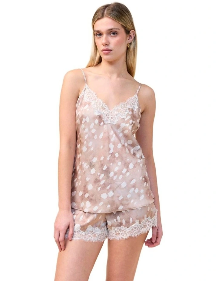 Fawn Brown Spot Cami and Short image 1