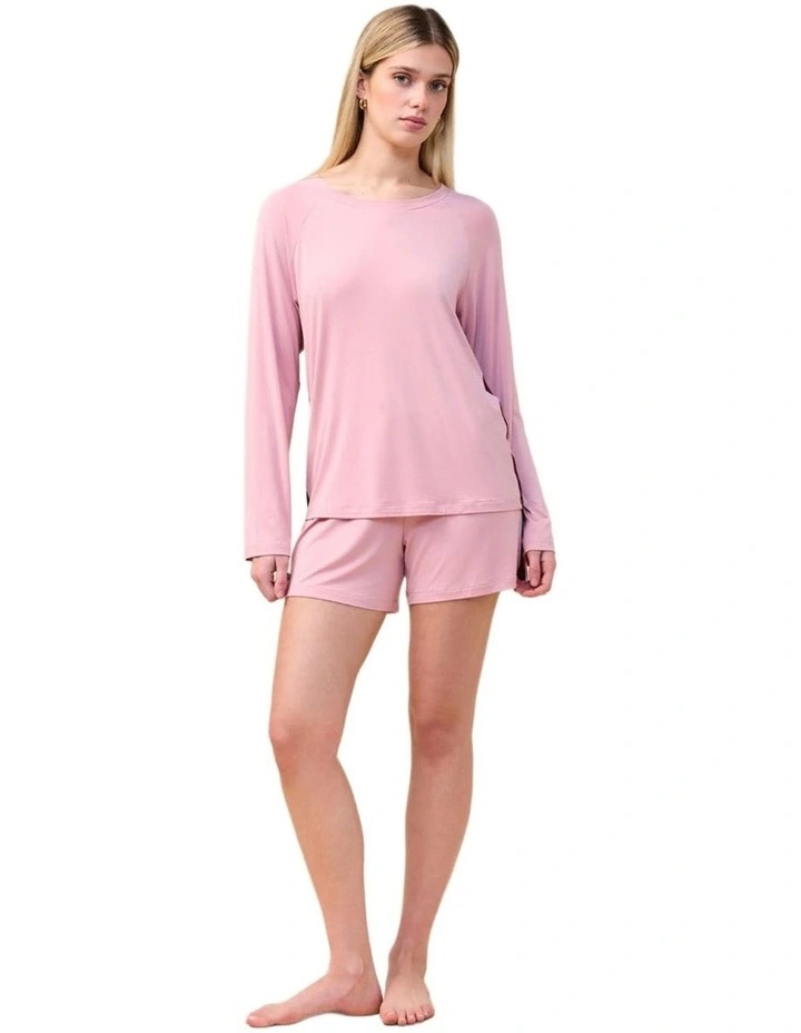 Pippa Bamboo Shorts with stripe image 4