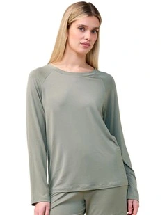 Solene Long Sleeve Top with Stripe