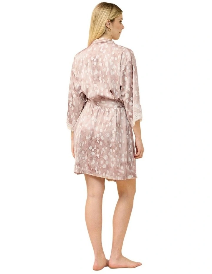 Hadley Brown Spot Robe image 2