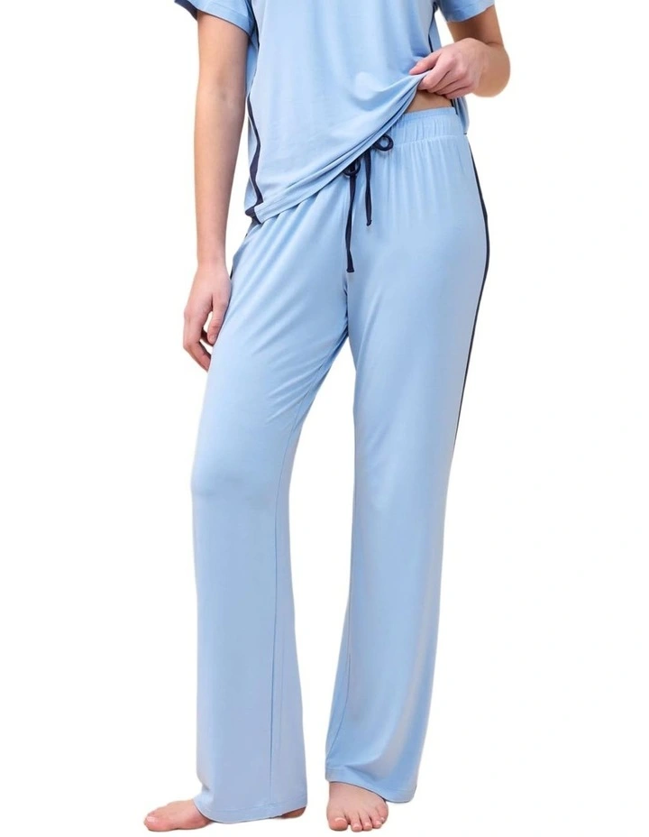 Inez Bamboo Pant with Stripe image 1