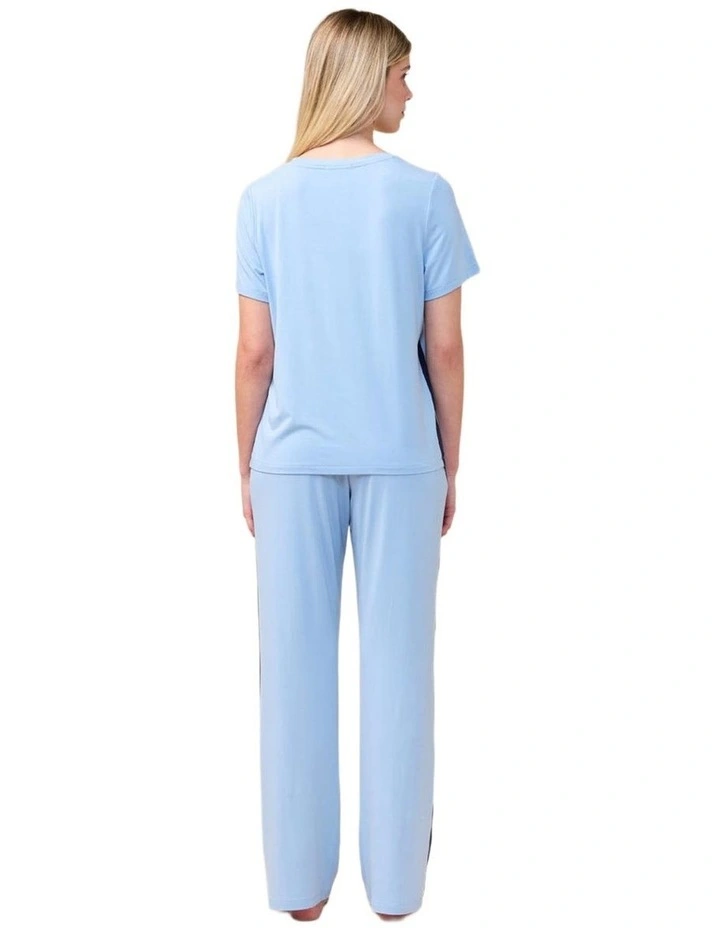 Inez Bamboo Pant with Stripe image 5