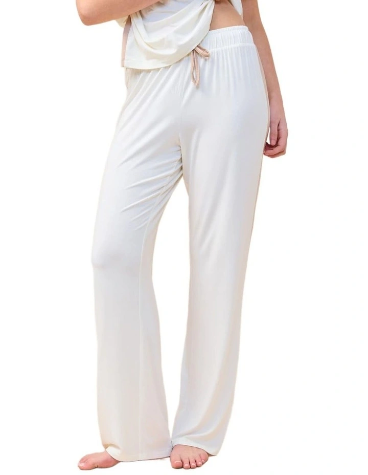 Inez Bamboo Pant with Stripe image 1