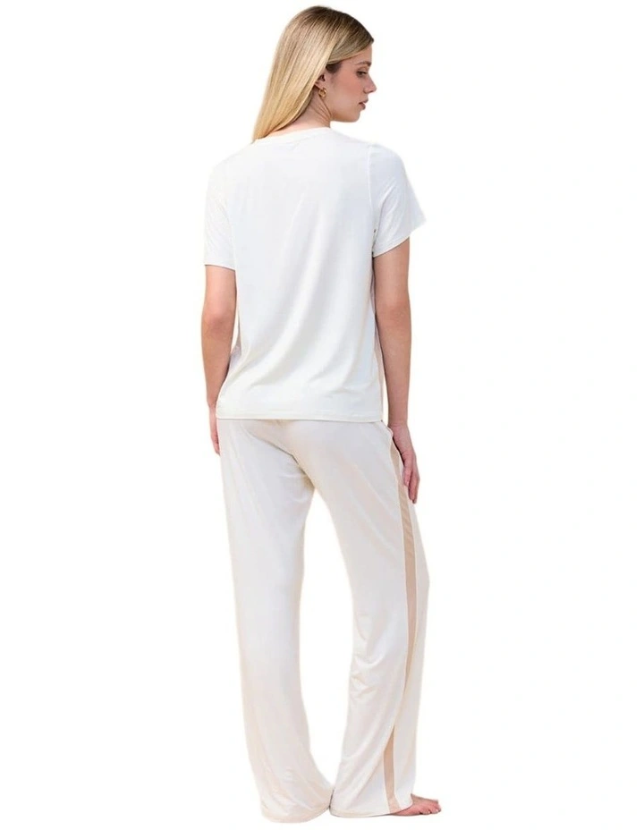 Inez Bamboo Pant with Stripe image 2