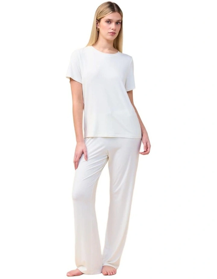 Inez Bamboo Pant with Stripe image 6