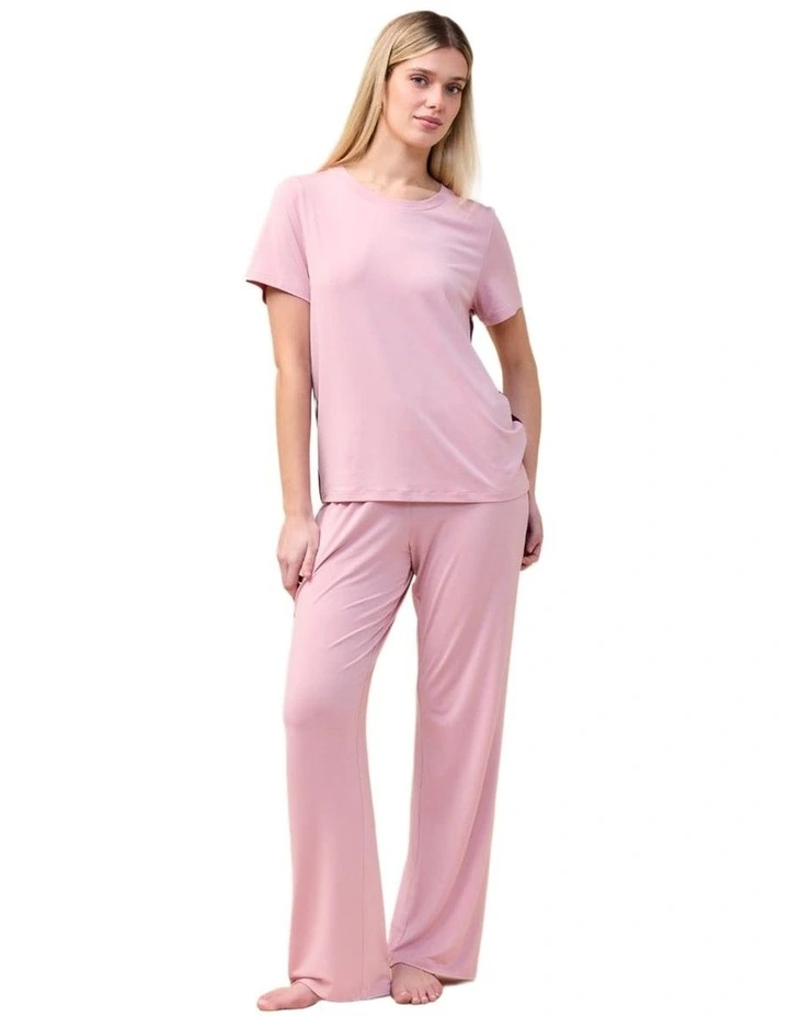 Inez Bamboo Pant with Stripe image 4