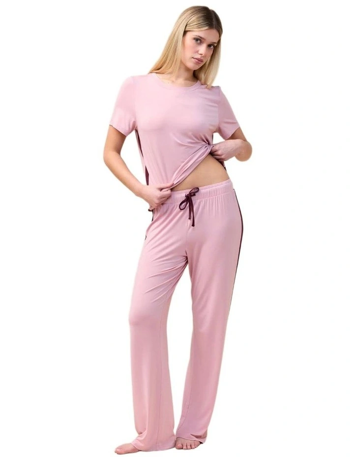 Inez Bamboo Pant with Stripe image 6