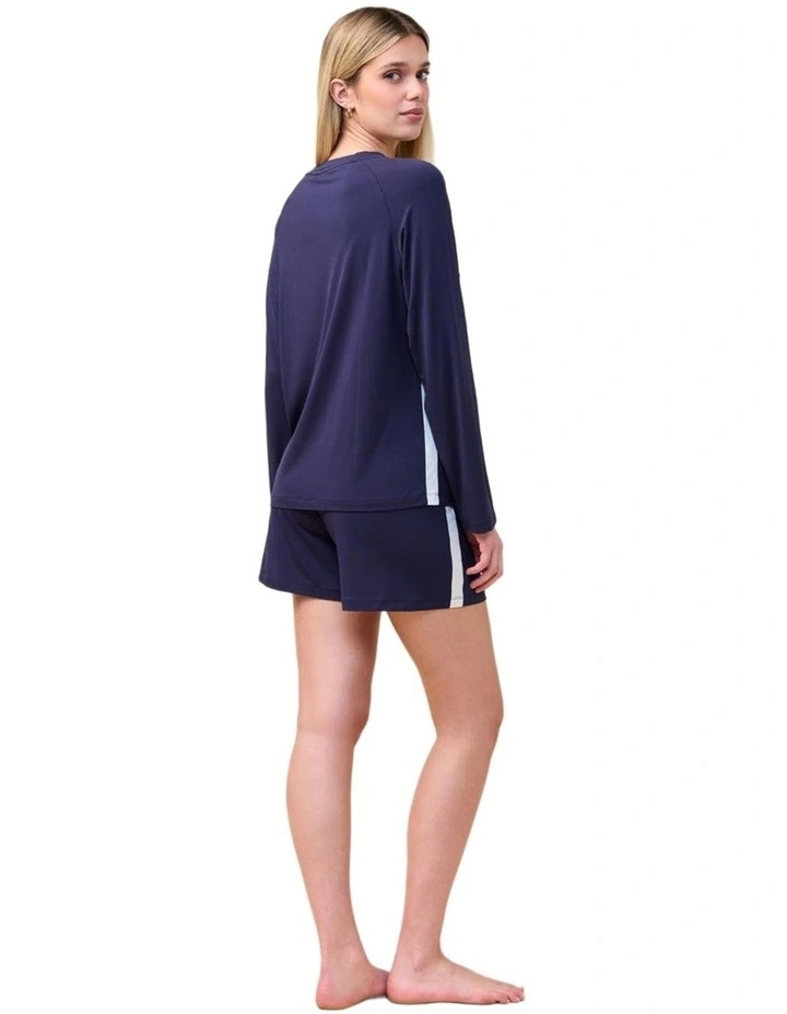 Solene Long Sleeve Top with Stripe image 2