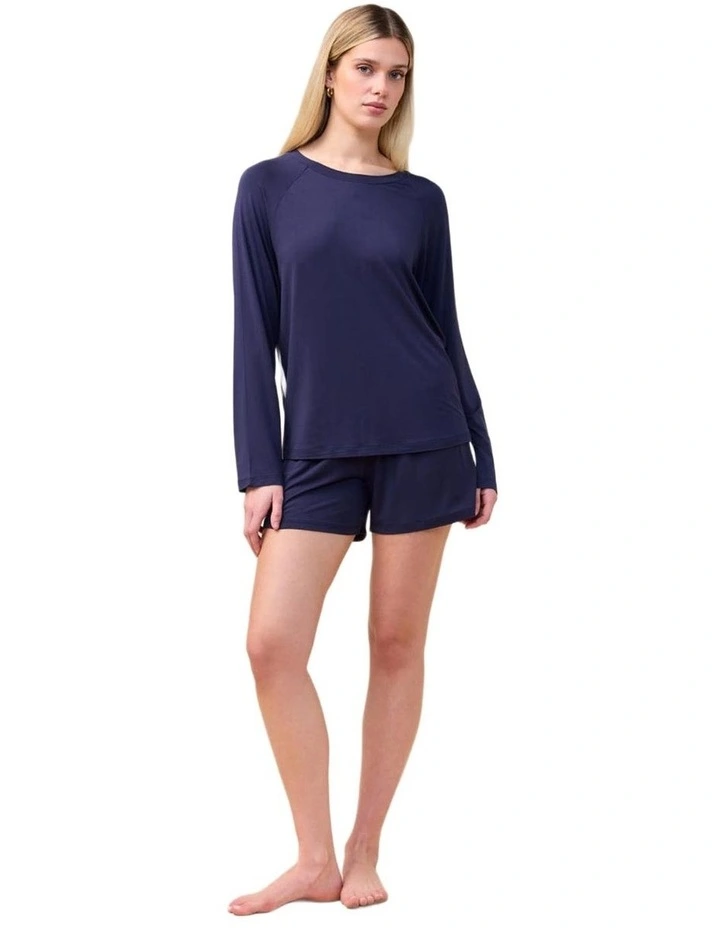 Solene Long Sleeve Top with Stripe image 4