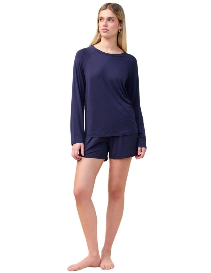 Solene Long Sleeve Top with Stripe image 5