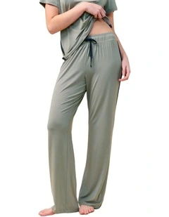 Inez Bamboo Pant with Stripe