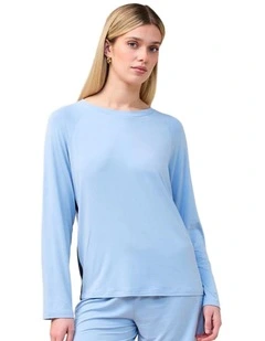 Solene Long Sleeve Top with Stripe