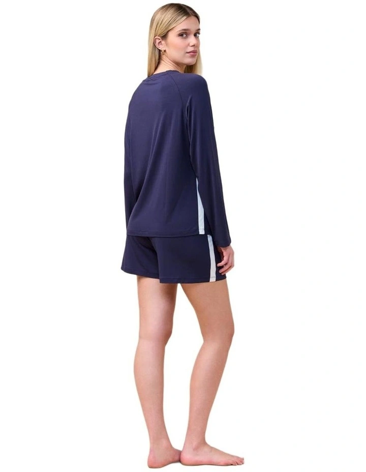 Pippa Bamboo Shorts with stripe image 4