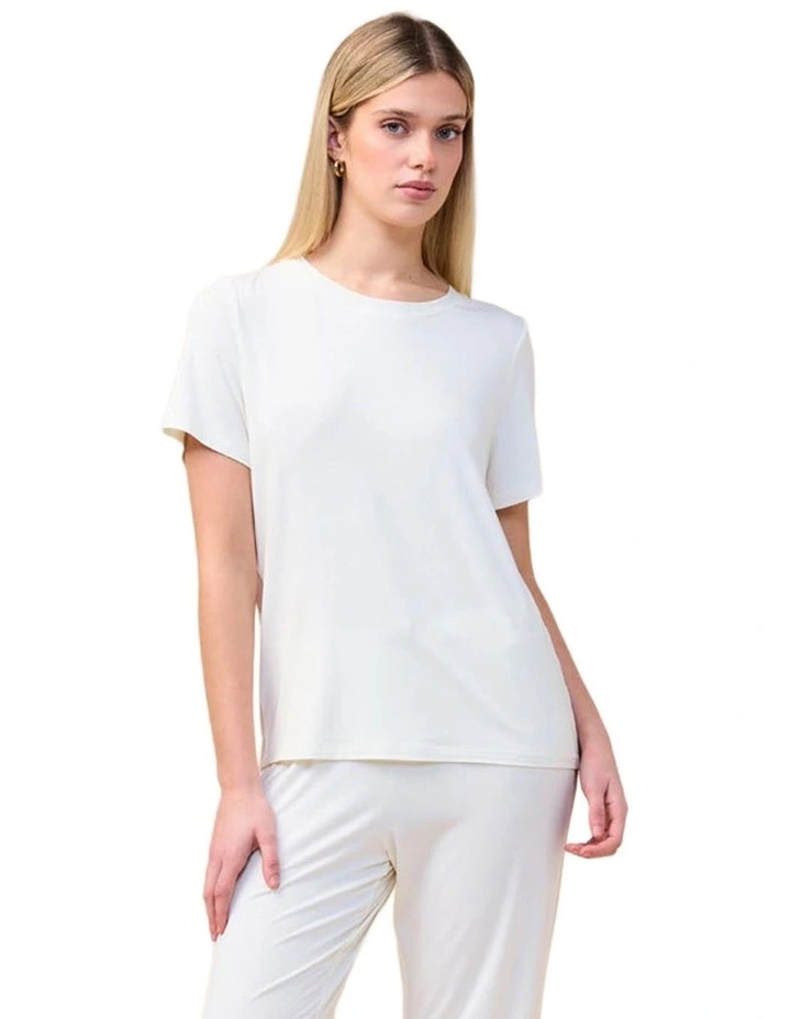 Bronte Bamboo Tshirt with Stripe image 1