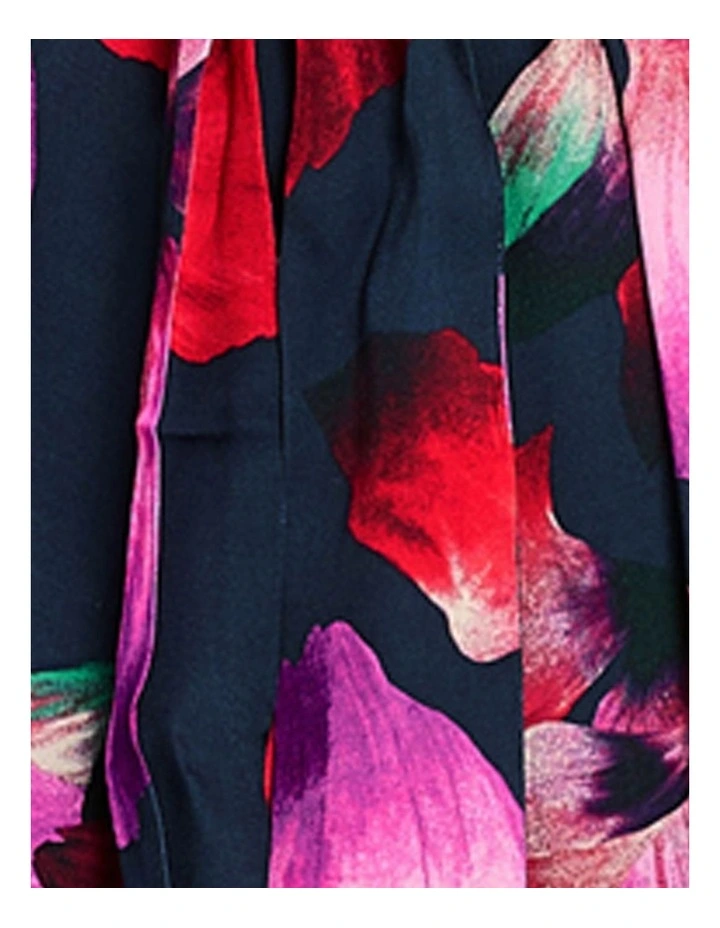 Graceful Short Viscose Satin Kimono Lingerie Robe image 7