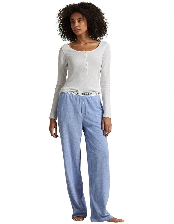 Knit Oxford Modal & Cotton Lounge Pant image 4