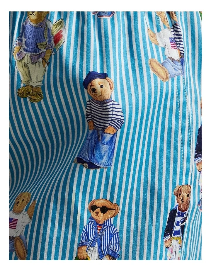 Madison Polo Bear Cotton Long Sleeve Pyjama Set image 5