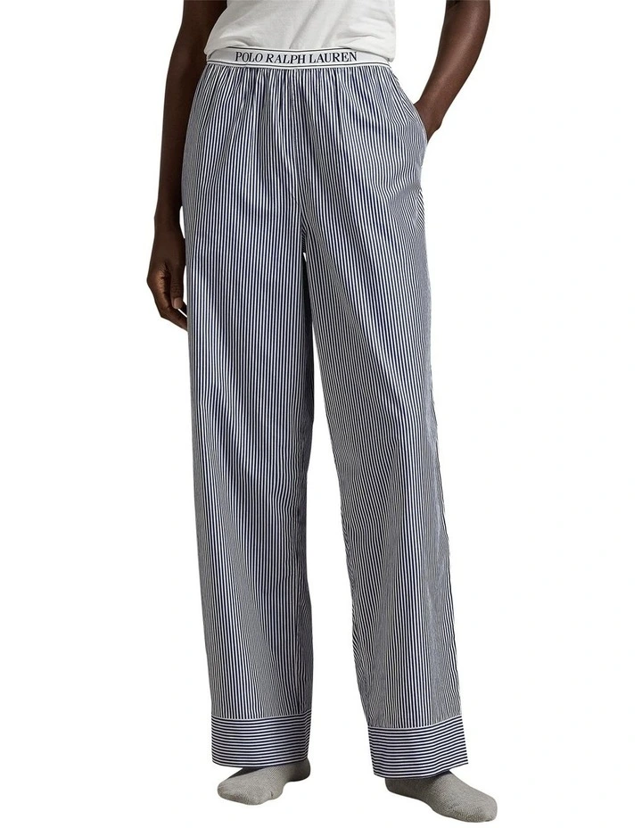 Shirting Stripes Pure Cotton Sleep Pant image 1