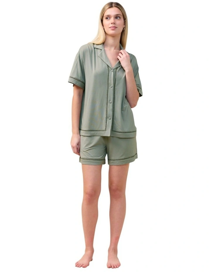 Helena Short Bamboo PJ Set image 1