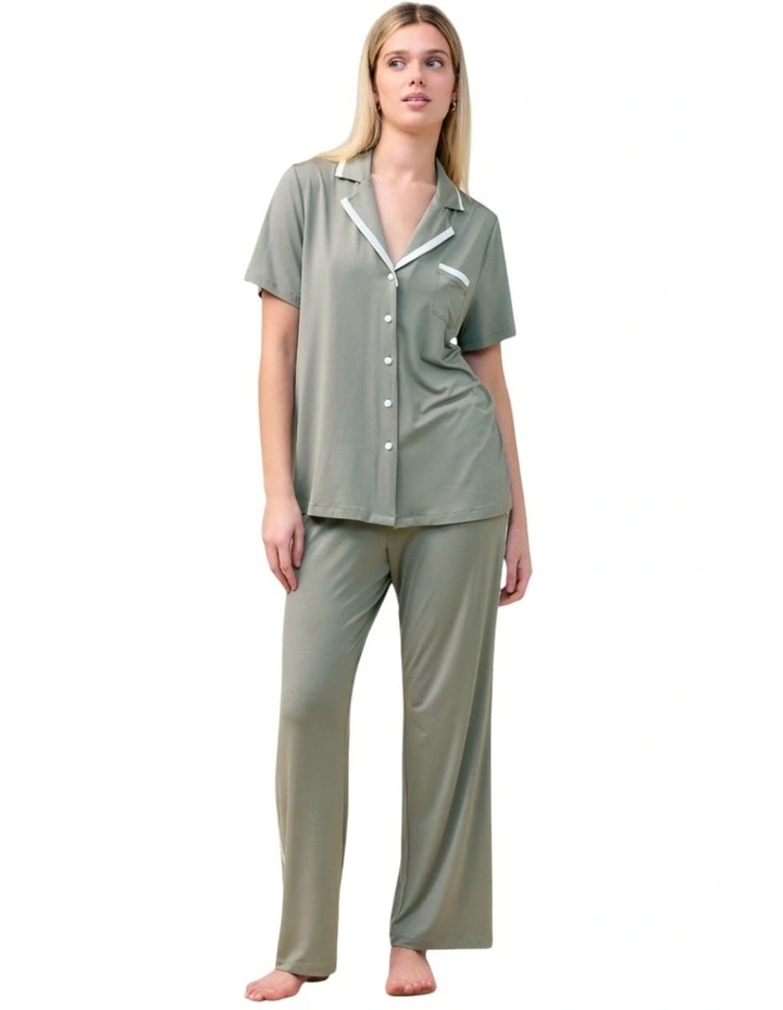 Vanessa Bamboo Long Pant PJ Set image 1