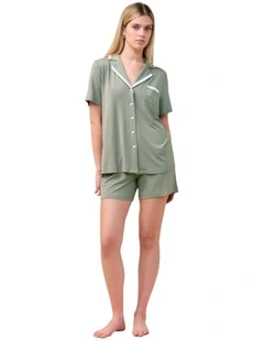 Allegra Short Bamboo PJ Set