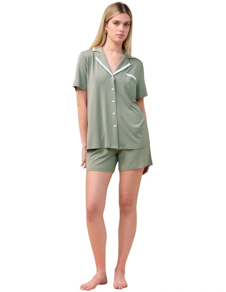 Allegra Short Bamboo PJ Set image 1