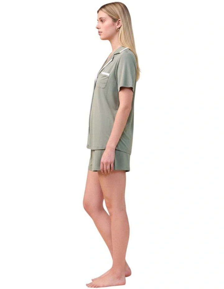 Allegra Short Bamboo PJ Set image 3