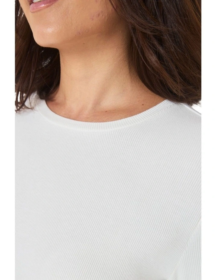 Lombardy Rib Long Sleeve Top image 6