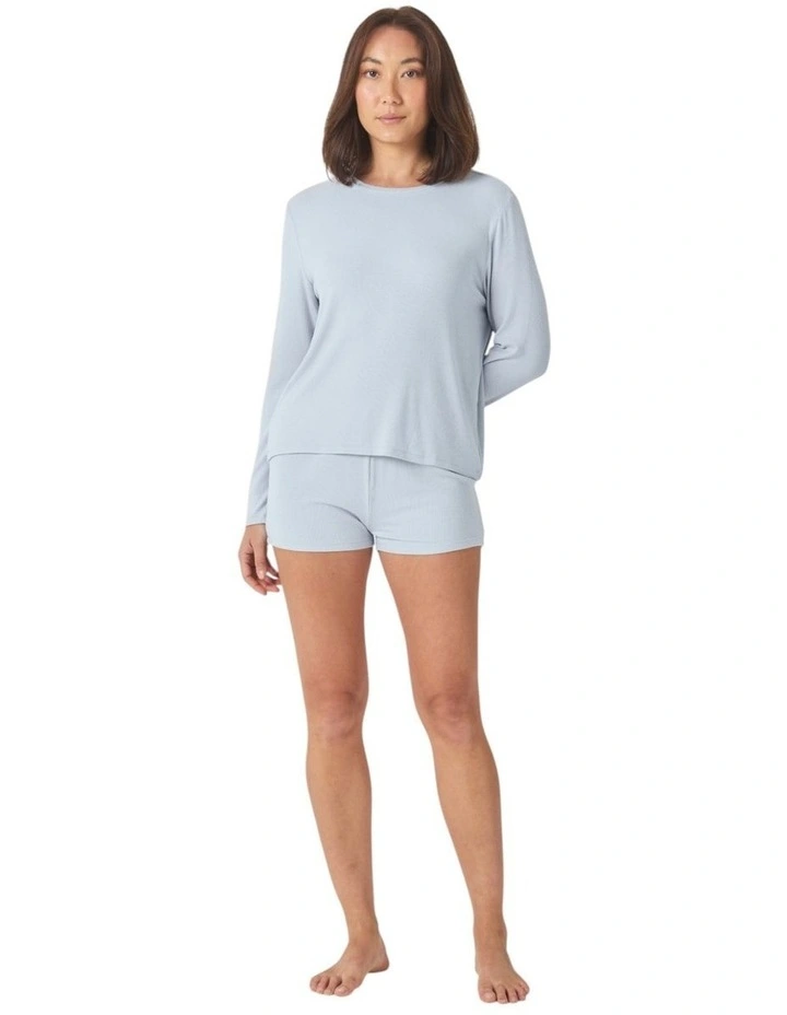 Lombardy Rib Long Sleeve Top image 1