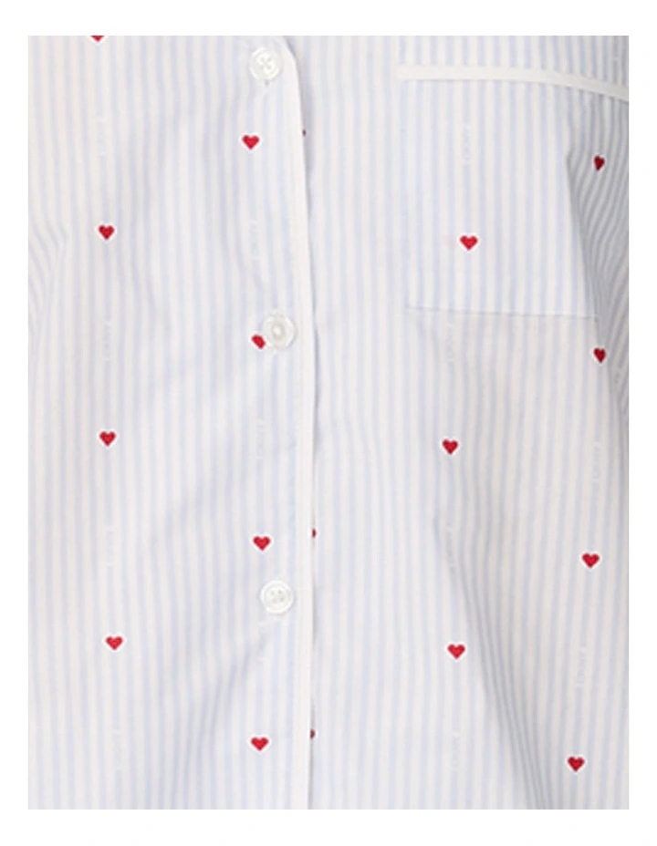 Cotton Poplin Button-Up Long Sleeve Long Pyjama Set image 5