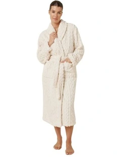 Gabriella Plush Long Robe