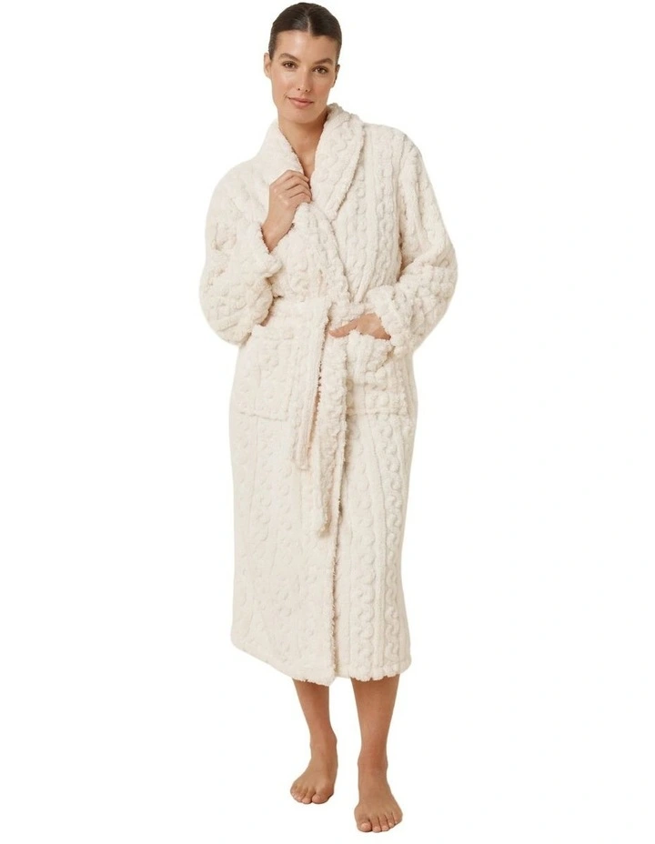 Gabriella Plush Long Robe image 1