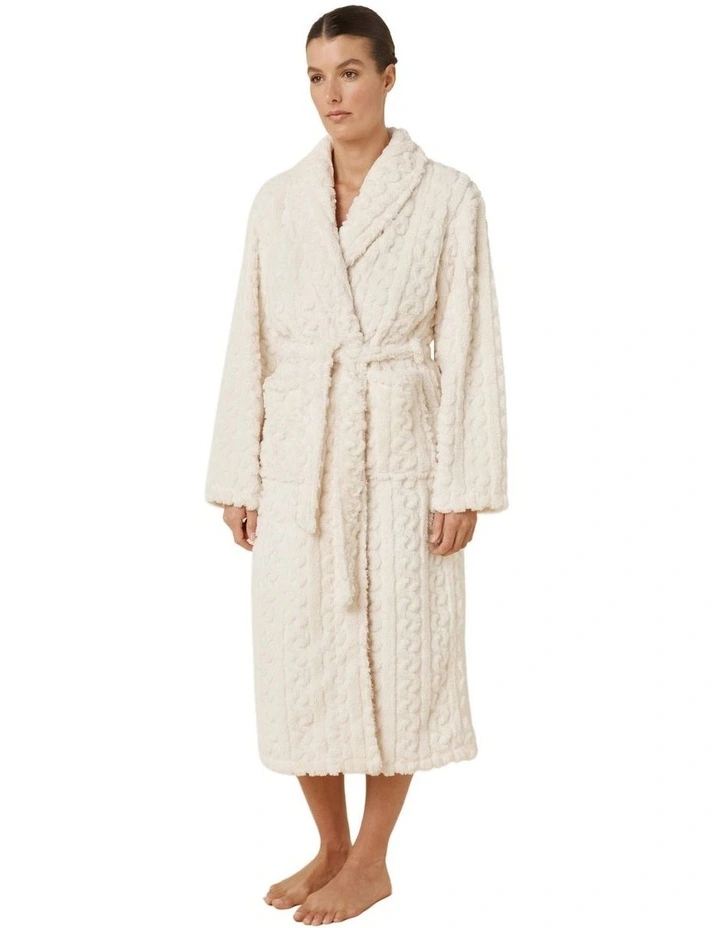 Gabriella Plush Long Robe image 3
