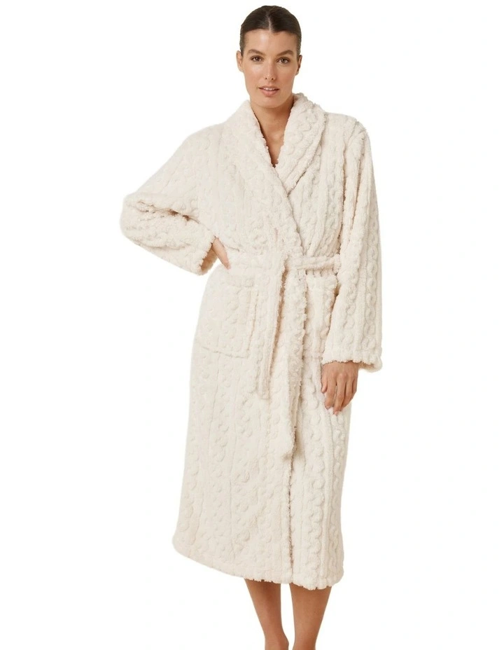 Gabriella Plush Long Robe image 4