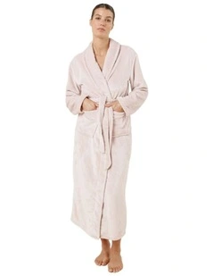 Imogin Pink Plush Robe