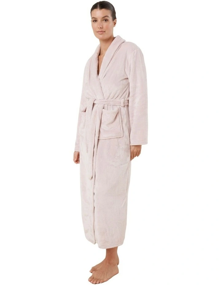 Imogin Pink Plush Robe image 3